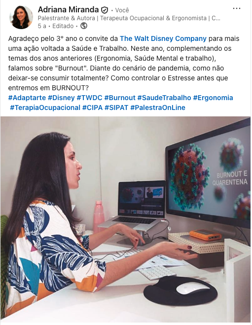 Depoimento LinkedIn 5